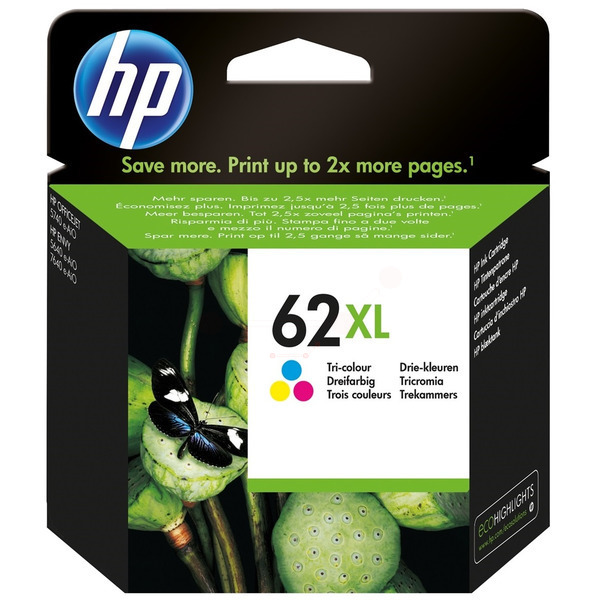 Original HP C2P07AE / 62XL Druckkopfpatrone color günstig kaufen