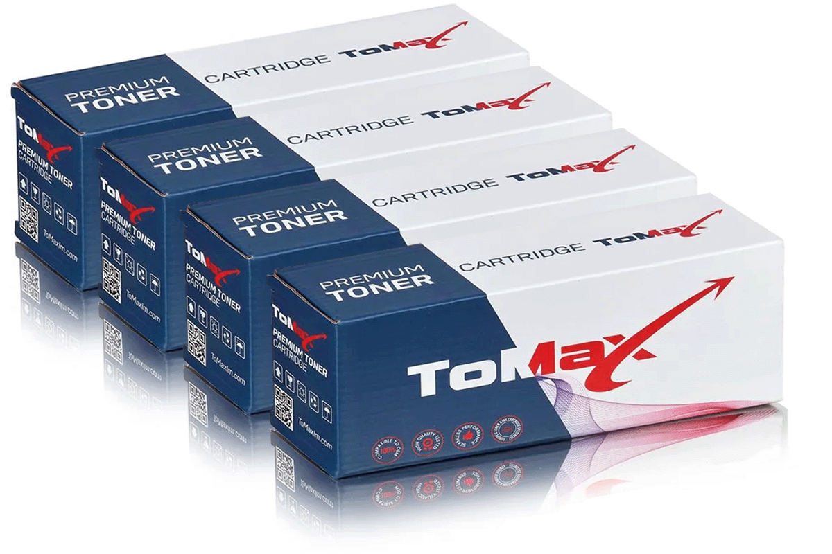 ToMax Multipack ersetzt HP CF36xA / 508A enthält 4 x Tonerkartusche