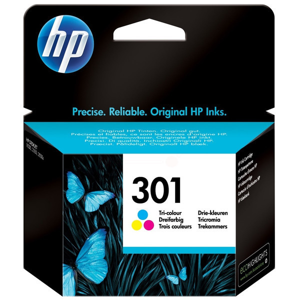 Original HP CH562EE / 301 Druckkopfpatrone color