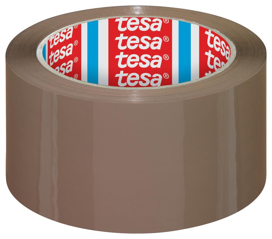 TESA Packband, braun, 50mmx66m, (6 Stück)