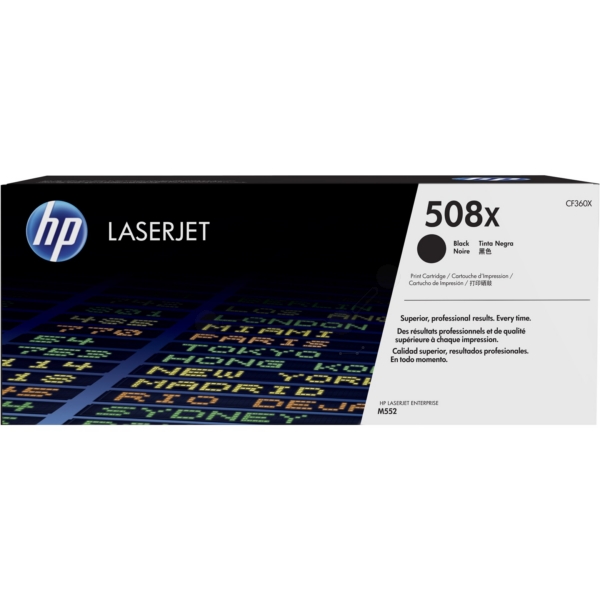 Original HP CF360X / 508X Toner schwarz