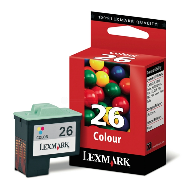 Original Lexmark 10N0026E / 26 Druckkopfpatrone color günstig kaufen