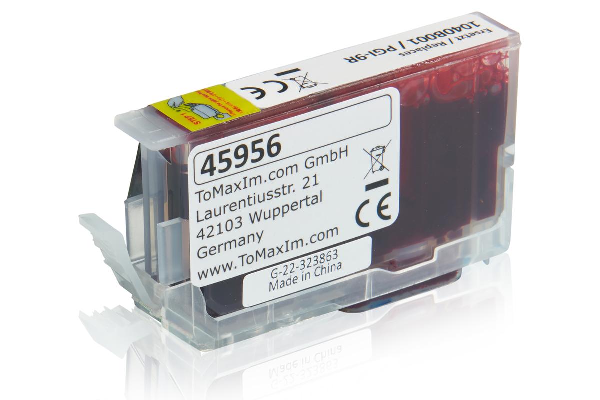 Kompatibel zu Canon 1040B001 / PGI-9R Tintenpatrone, rot