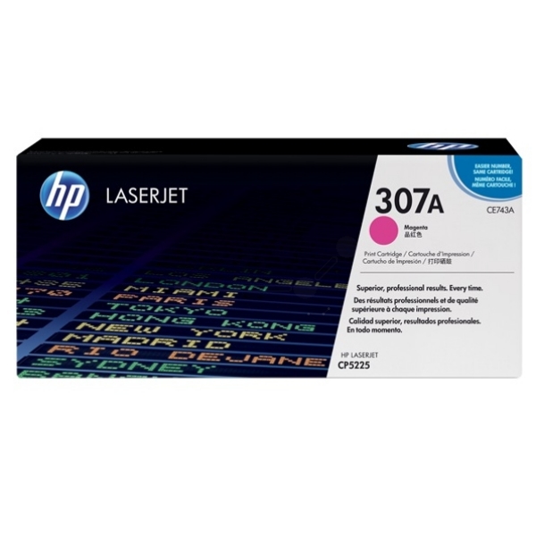 Original HP CE743A / 307A Toner magenta günstig kaufen