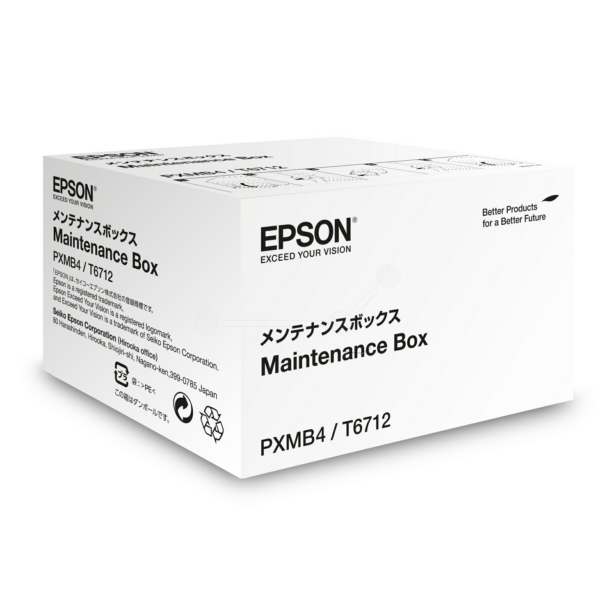 Original Epson C13T 671200 / T6712 Resttintenbehälter