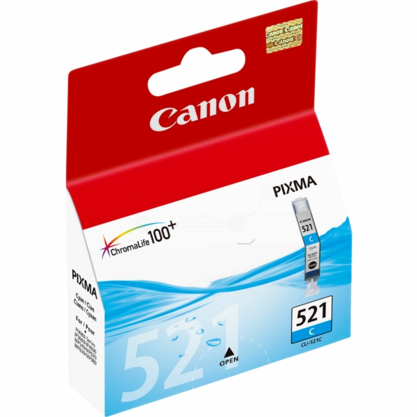 Original Canon 2934B001 / CLI-521C Tintenpatrone cyan günstig kaufen