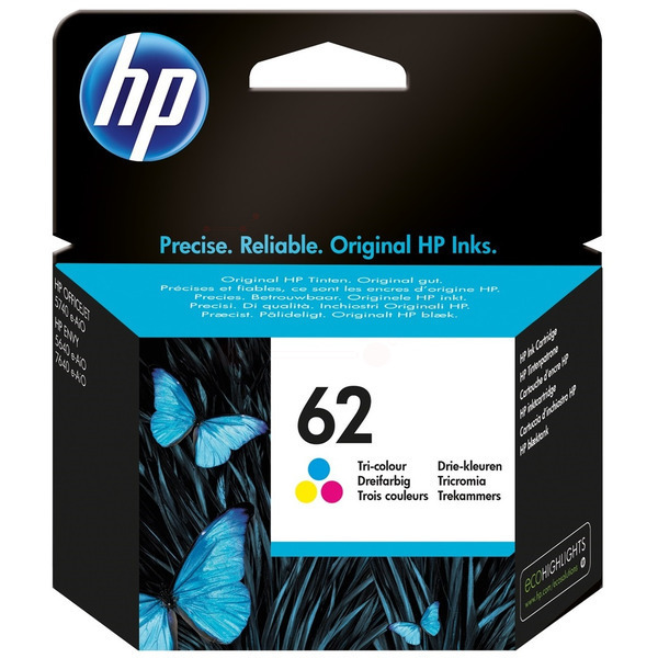 Original HP C2P06AE / 62 Druckkopfpatrone color günstig kaufen