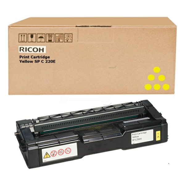 Original Ricoh 407546 Toner gelb