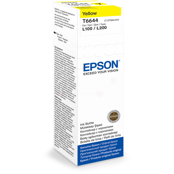 Original Epson C13T 66444A / T6644 Tintenflasche gelb günstig kaufen