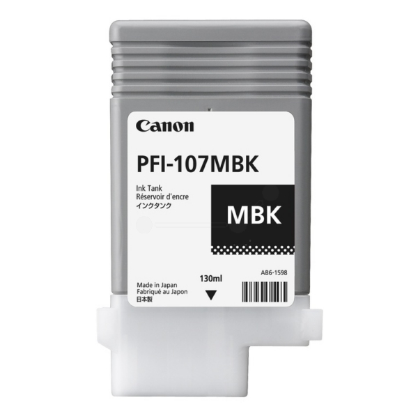 Original Canon 6704B001 / PFI-107MBK Tintenpatrone schwarz matt