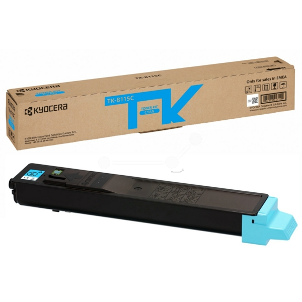 Original Kyocera 1T02P3CNL0 / TK-8115C Toner cyan