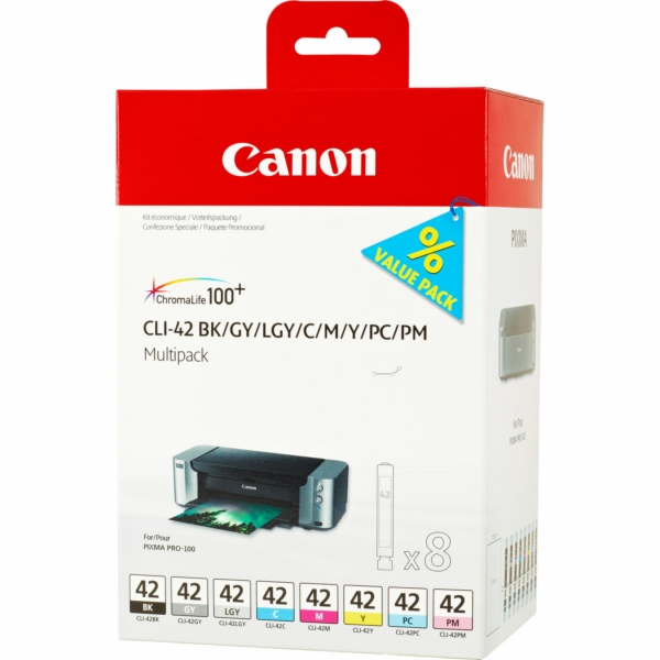 Original Canon 6384B010 / CLI-42 Tintenpatrone MultiPack günstig kaufen