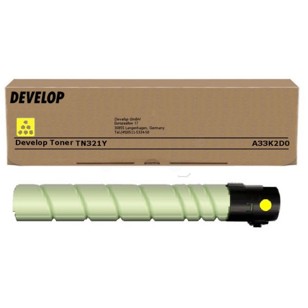 Original Develop A33K2D0 / TN-321Y Toner gelb