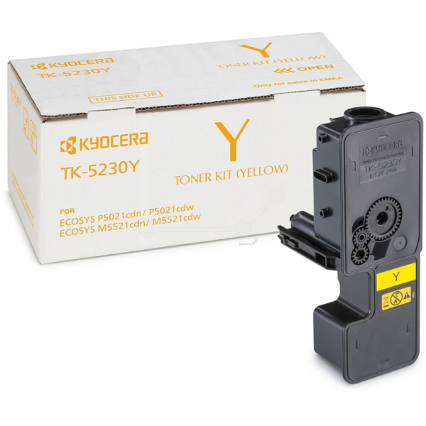 Original Kyocera 1T02R9ANL0 / TK-5230Y Toner gelb