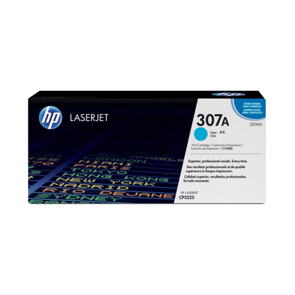 Original HP CE741A / 307A Toner cyan günstig kaufen