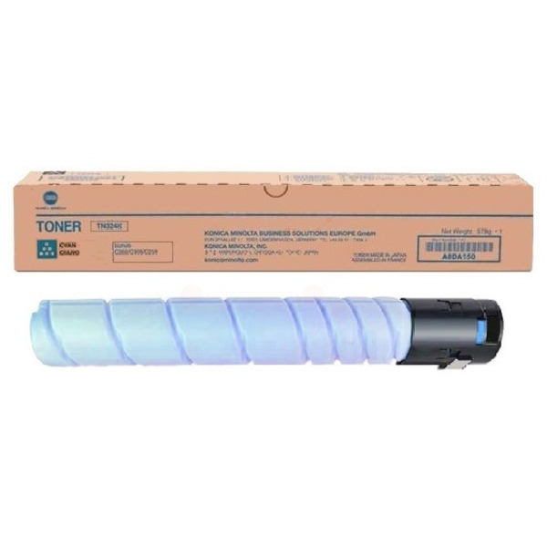 Original Konica Minolta A8DA450 / TN-324C Toner cyan