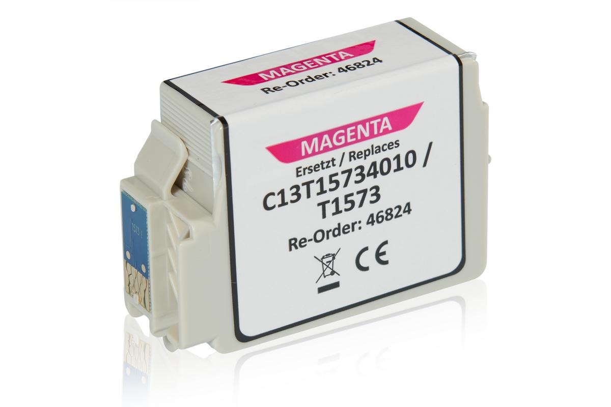 Kompatibel zu Epson C13T15734010 / T1573 Tintenpatrone, magenta günstig kaufen