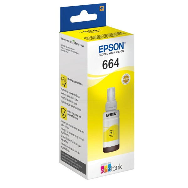 Original Epson C13T 664440 / 664 Tintenflasche gelb günstig kaufen