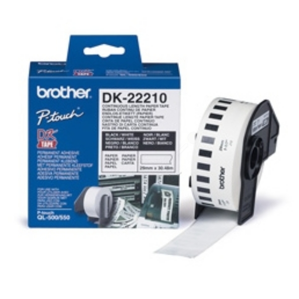 Original Brother DK-22210 P-Touch Etiketten