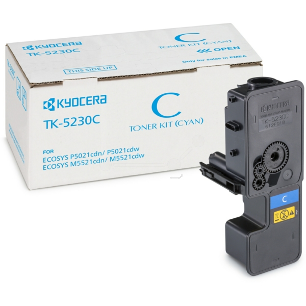 Original Kyocera 1T02R9CNL0 / TK-5230C Toner cyan