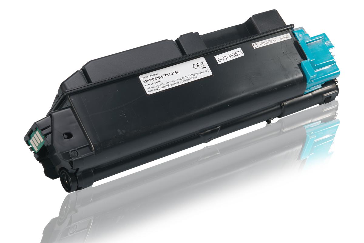 Kompatibel zu Kyocera 1T02NSCNL0 / TK-5150C Tonerkartusche, cyan