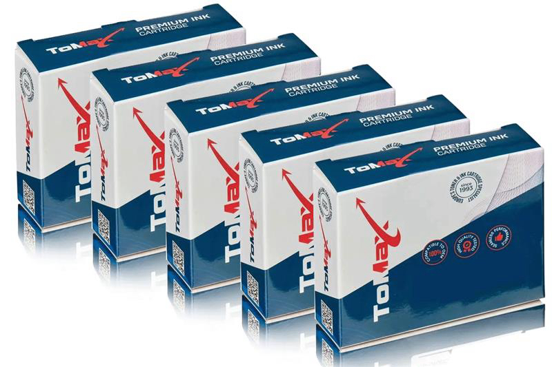 ToMax Multipack ersetzt Canon 2932B001 / PGI-520PGBK enthält 5x Tintenpatrone günstig kaufen