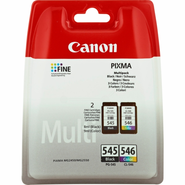 Original Canon 8287B005 / PG-545CL 546 Druckkopfpatrone Multipack