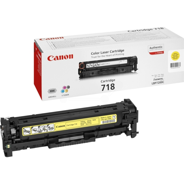 Original Canon 2659B002 / 718Y Toner gelb günstig kaufen