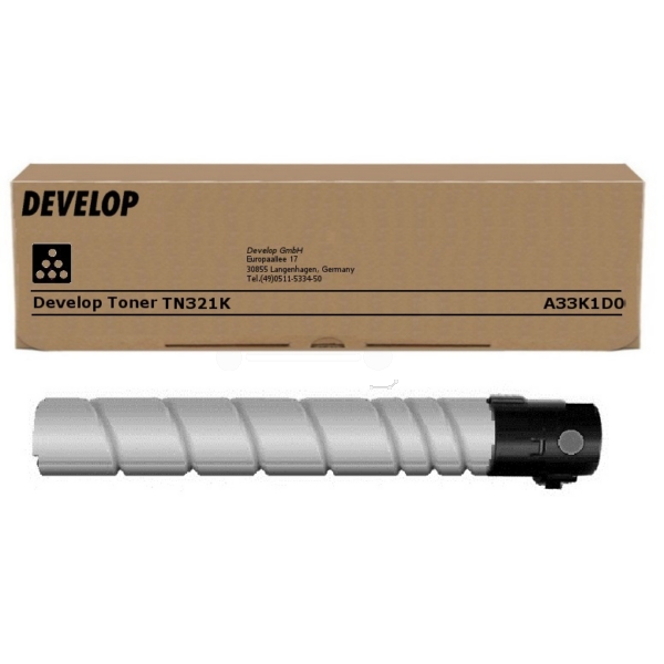 Original Develop A33K1D0 / TN-321K Toner schwarz