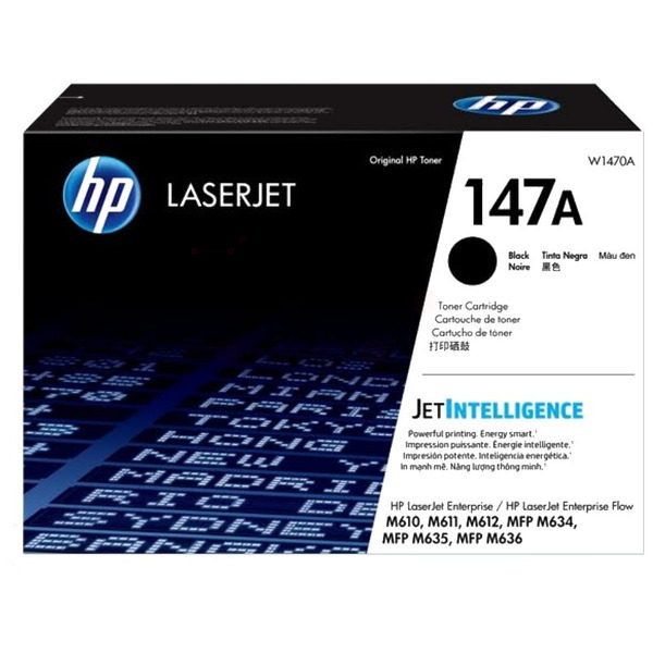 Original HP W1470A / 147A Toner schwarz