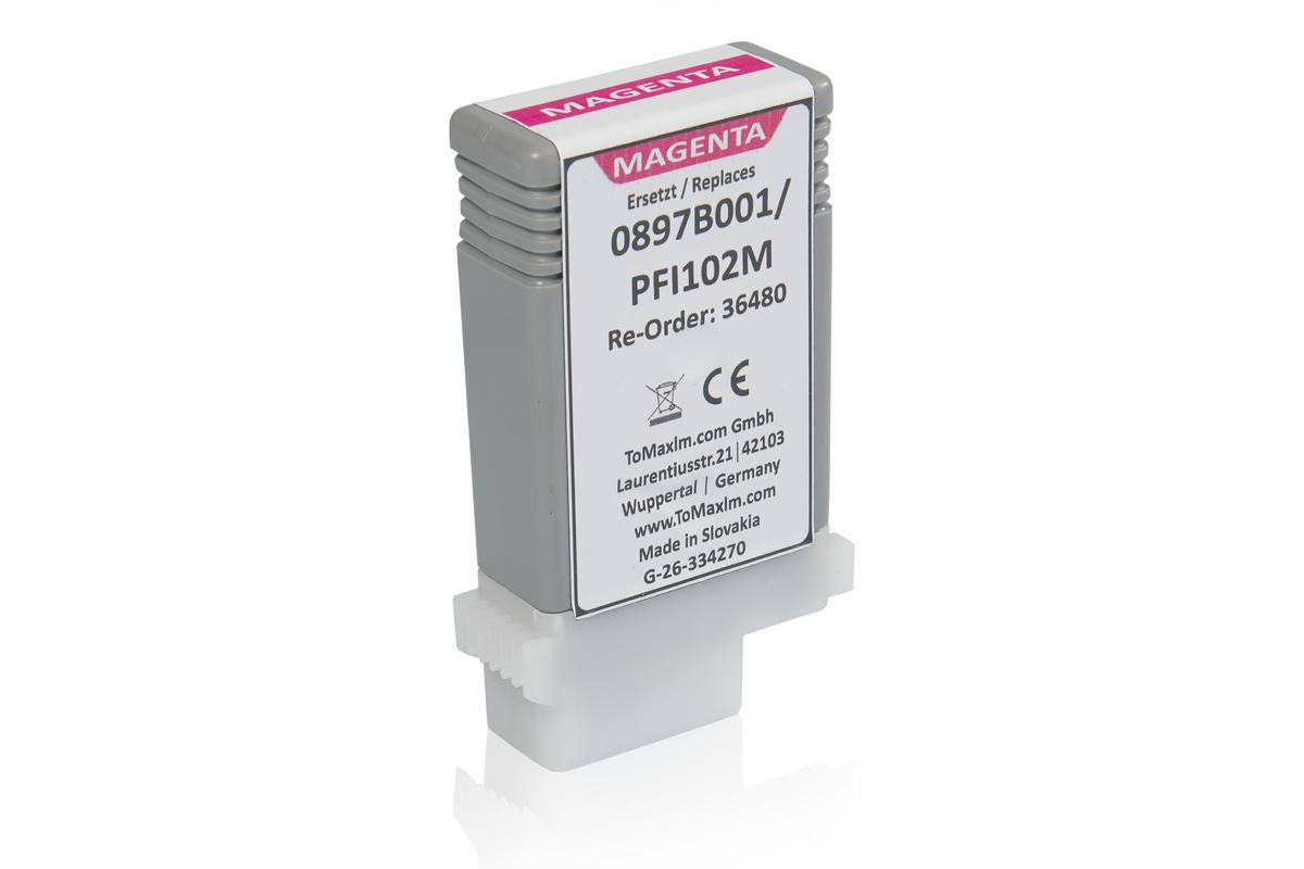 Kompatibel zu Canon 0897B001 / PFI-102M Tintenpatrone, magenta günstig kaufen