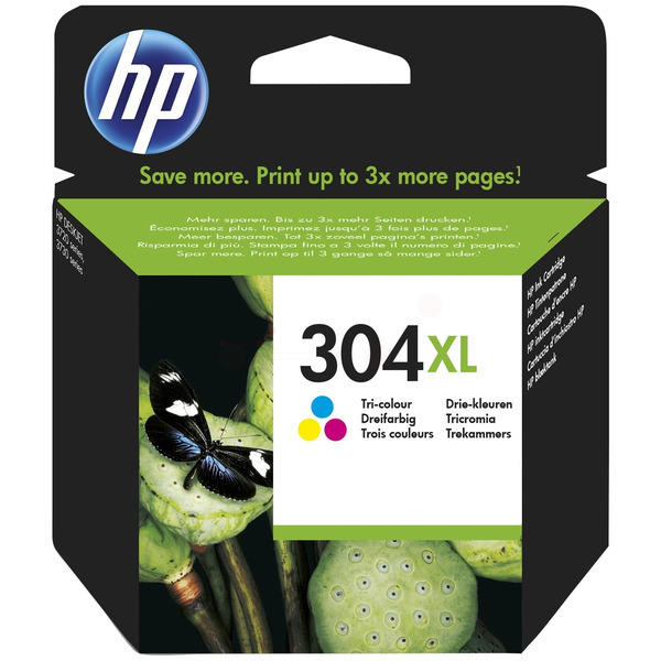 Original HP N9K07AE / 304XL Druckkopfpatrone color