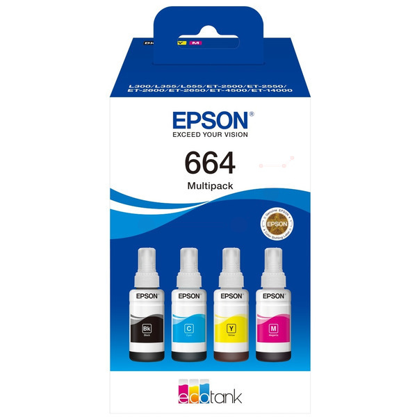 Original Epson C13T 664640 / 664 Tintenpatrone MultiPack günstig kaufen